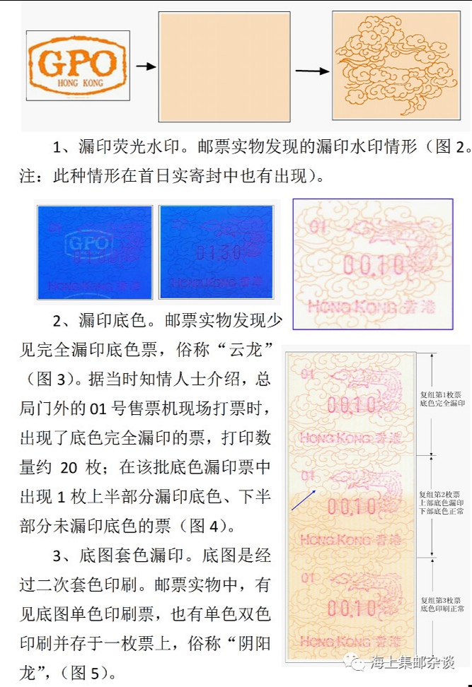 香港戊辰龙电子邮票的印刷变异2（海上邮学）